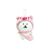 Смешной медведь значок, сумка через плечо с трансформацией