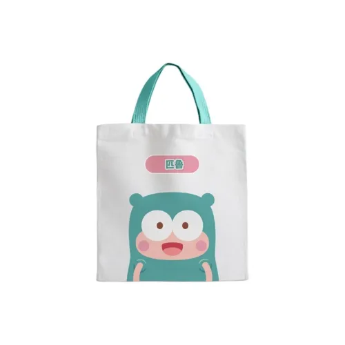 PILU Холст Сумка Большая Унисекс Белая