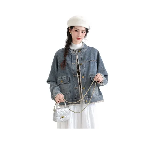 INCO VIBE Синий Женские Джинсовые Куртки