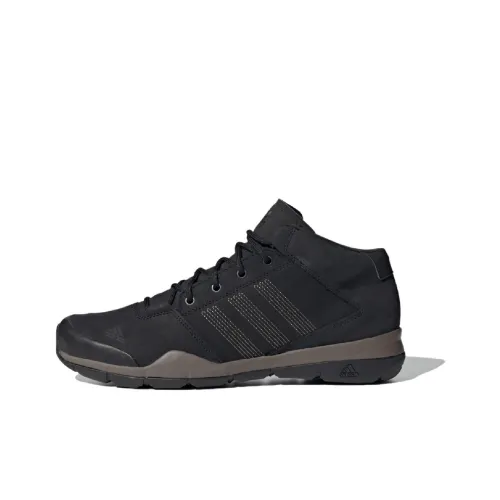 Adidas Anzit DL Slip Resistant Abrasion Resistant MID Топ Уличная обувь Мужской Черный