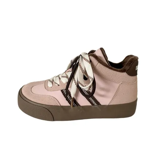 LANMOU Скейтборд Кроссовки с высоким верхом противоскользящие женские