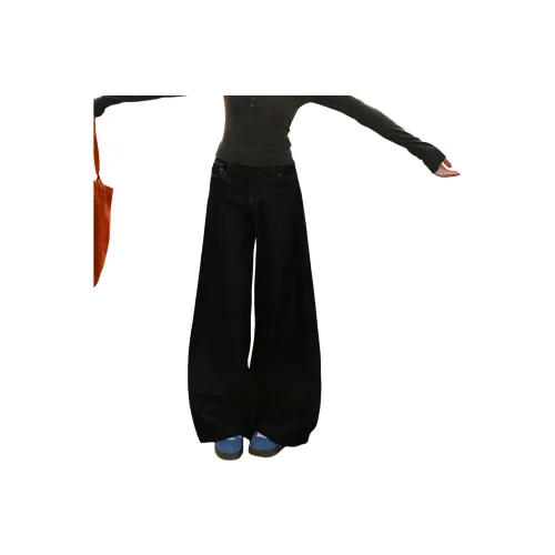 SINKACME Синий с флисовой подкладкой женские джинсы