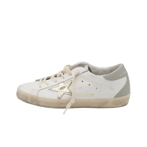 Golden Goose Низкие кроссовки для скейтбординга Женские Белые