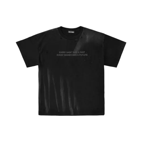 PROTEMOA Черный Унисекс T-рубашки