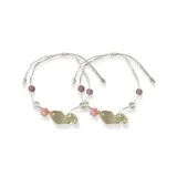 Браслет-шнурок с карпом кои, 1 пара