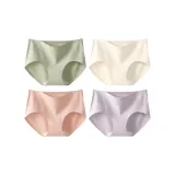 Зелёный + Экрю + Розовый + Фиолетовый