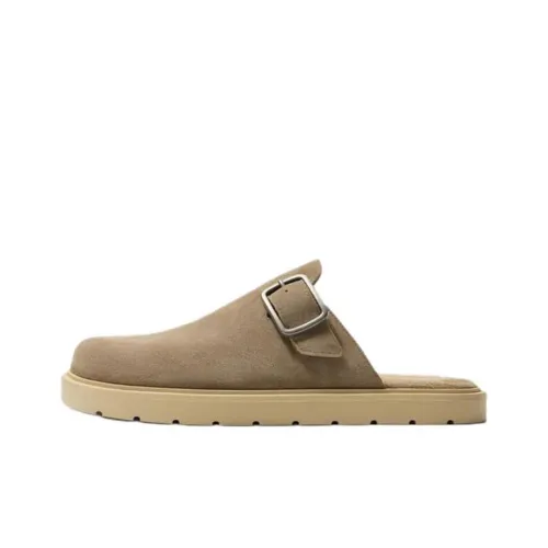 Обувь ZARA Collaboration Birkenstock Мужская Коричневая