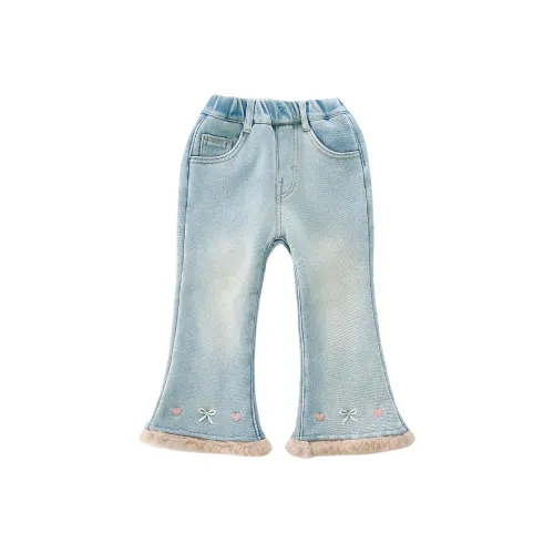 WEILAIZHIXING Джинсы Зимние Детские Возраст 3-7 лет