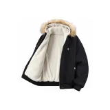 Чёрный (утолщённый с флисовой подкладкой, теплоизоляционный)