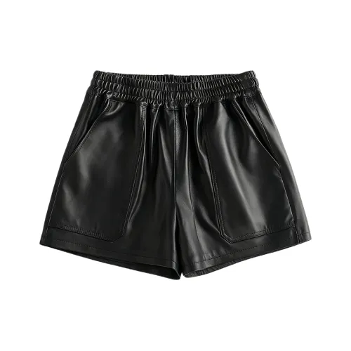 LOUGHNEA Черные Повседневные Шорты для Женщин