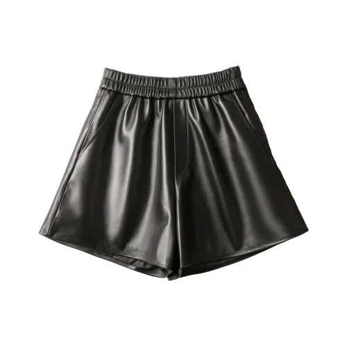 LOUGHNEA Черные Повседневные Шорты для Женщин