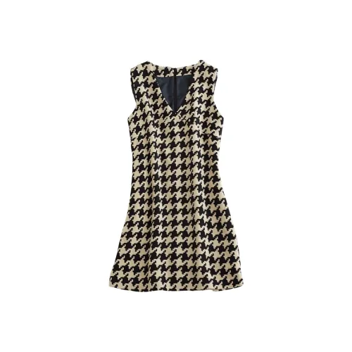 LOUGHNEA Клетка Женские Платья без Рукавов