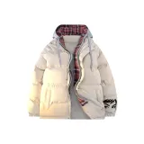 Шляпа цвета экрю, серого в клетку