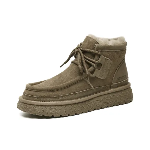 Angelmi Теплоизоляционное покрытие устойчивое к истиранию короткие сноубутсы мужские Камелия