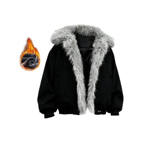 BLACK AT x [cleanfit] Хлопковый пуховик унисекс