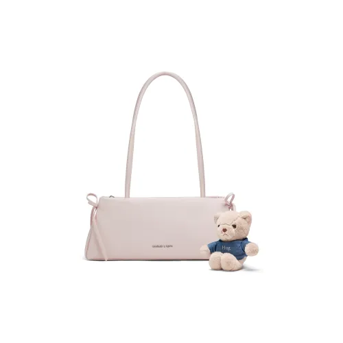 CHARLES KEITH Полиуретан Ткань Тисненая кожа Сумка через плечо Женская