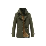 Армейский зеленый с флисовой подкладкой