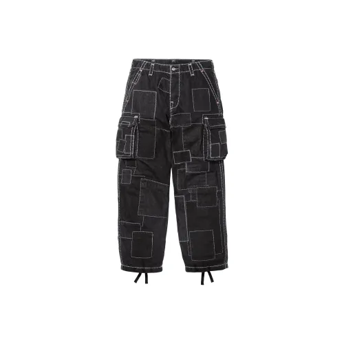 Supreme Fw25 WEEK13 Пэчворк CarGo Pant Брюки карго Унисекс