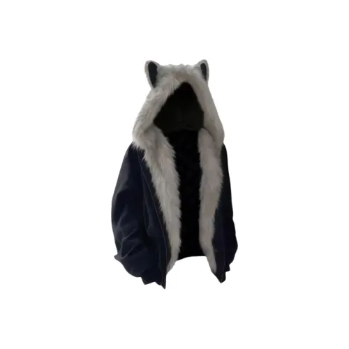 ICVBL Черный Унисекс Пуховики