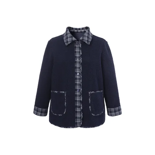 MSSHE Женские бархатные куртки