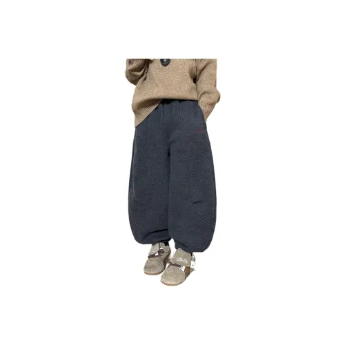 The panda is round Серый KIDS Брюки