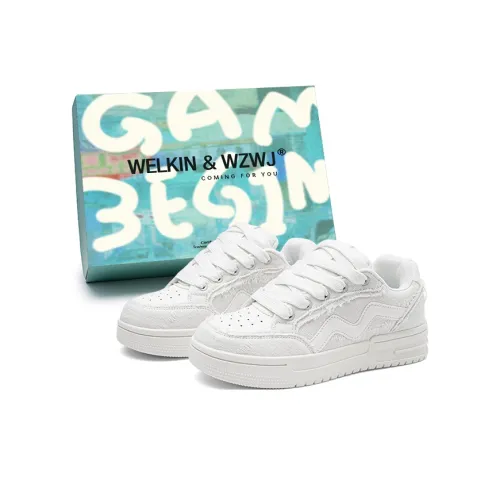 WELKIN WZWJ Обувь Износостойкая и Противоскользящая Низкие Кроссовки для Скейтбординга Унисекс