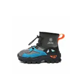 Серый Синий [Флисовая подкладка - Улучшенный]