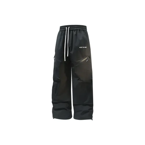 YK YB Унисекс Пуховые Штаны