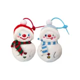 Синий+Красный-Снеговик Кукла Украшение