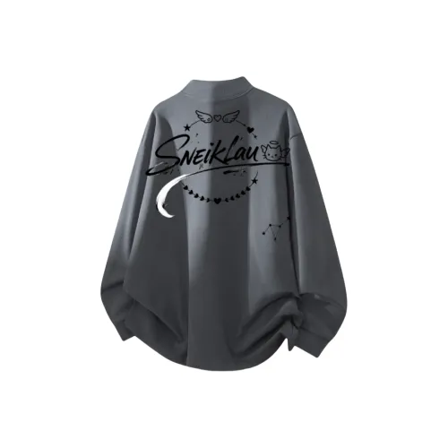 SNEIKLAU Серый Унисекс Свитшоты
