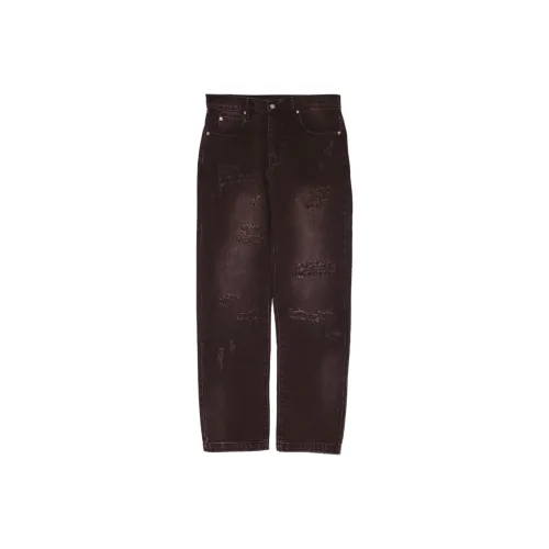 FUCKING AWESOME Черные Унисекс Джинсы