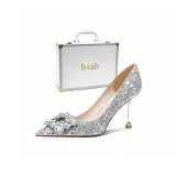 Серебряная роскошная коробка