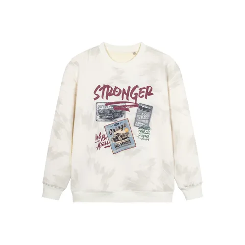 FEICUI Круглый воротник Свитшот с флисовой подкладкой Мужской