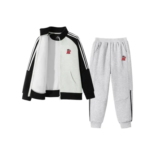 PEAK Черный PK Письмо Лев K Серый PK Письмо Лев K KIDS Повседневная спортивная одежда