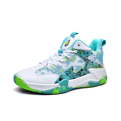 LONGZHIWU Износостойкие Дышащие Противоскользящие MID Баскетбольные кроссовки Унисекс
