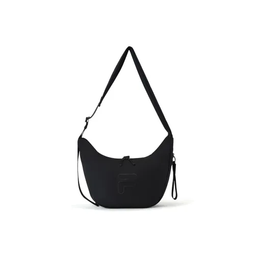FILA FUSION Ткань Полумесяц Сумка через плечо XS Унисекс Темно-черный