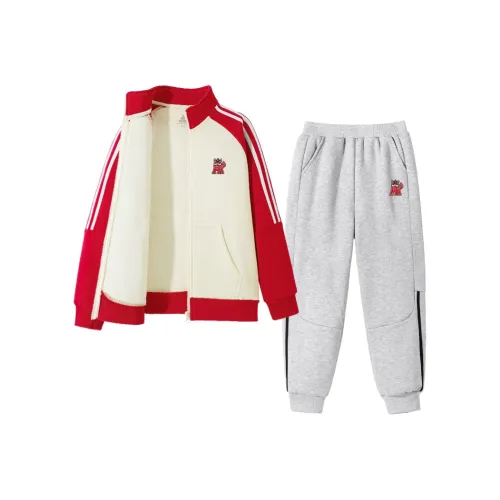 PEAK Красный PK Буква Лев K Серый PK Буква Лев K KIDS Повседневная Спортивная Одежда