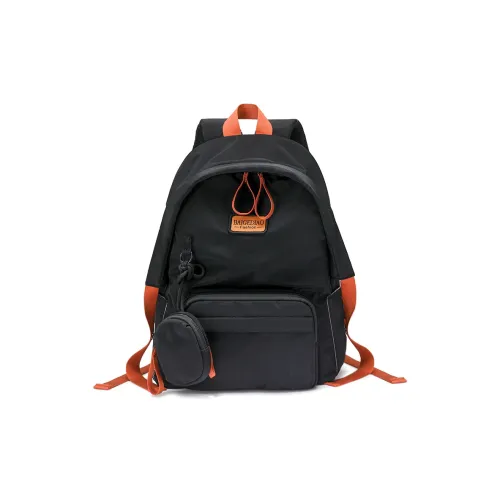 KINMAC Нейлон Рюкзак Унисекс Черный Перламутрово-Серый Лавино-Серый