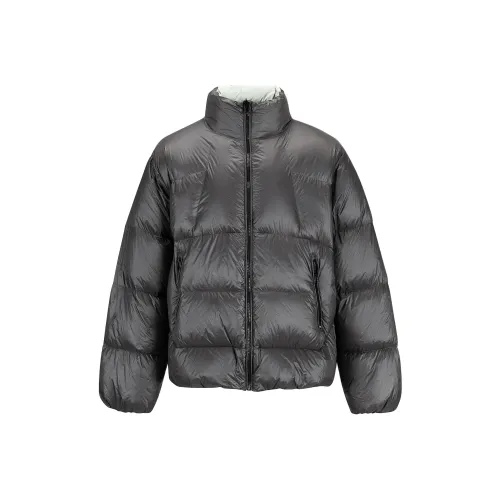 VERAF CA Черный и Зеленый Двусторонний Унисекс Пуховики