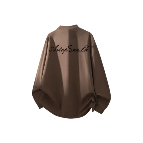 SNEIKLAU Кофейный Унисекс Свитшоты