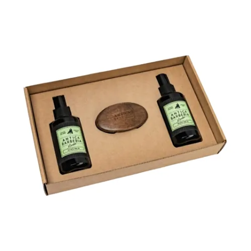 Mondial1908 Набор для бритья для мужчин с растительным экстрактом уксуса питающий и увлажняющий