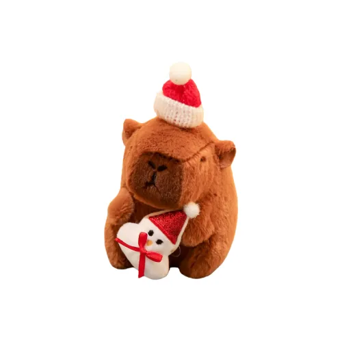 MIC RABBIT Креативный Novel Капибара Стиль Плюшевый Брелок 12 см Длина Тела