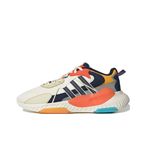 Adidas Originals Hi Ласточкин хвост Slip-resistant Низкий Топ Повседневная обувь Унисекс Бежевый Синий Серый