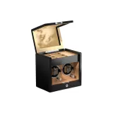 Чёрный, 2 отделения для часов