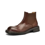 Коричневый с флисовой подкладкой