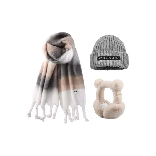 PEAK 100% полиэстер Вязаные шарфы Унисекс