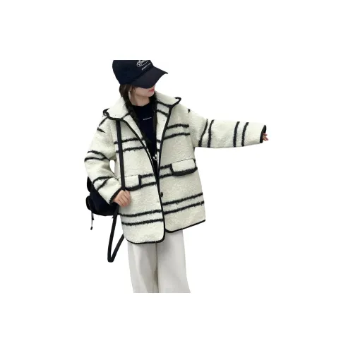 ZHIKE Осень и зима Полосы Стандартное издание Нейлон Пальто Зимний Осенний Подростки