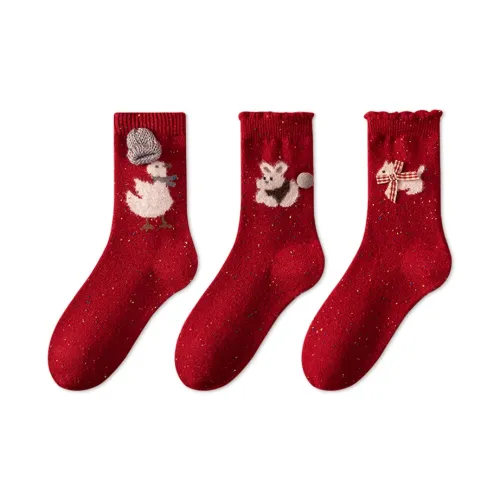 JIAZINI Женские носки MID до икры