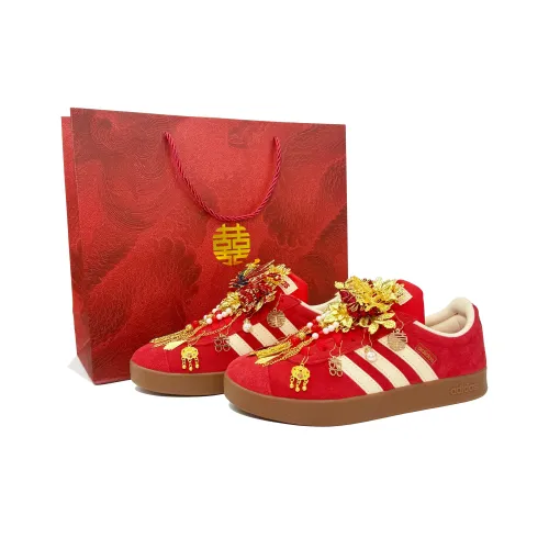 Adidas Vl Court Classic Дракон Феникс И Журавль Chanting Сумка для покупок Амортизация Износостойкий Низкий Топ