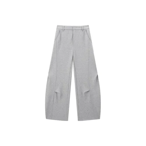 PEACEBIRD Hong KONG Mist Серый Женские Повседневные Штаны